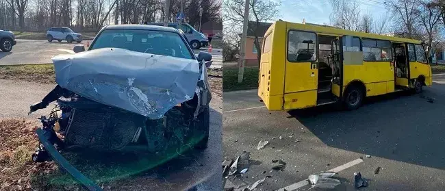 Кіа не поступилась маршрутці