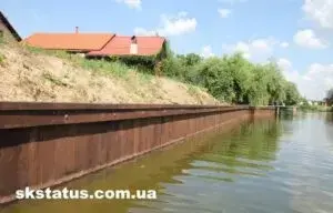 Послуги укріплення берега від компаніїї SKstatus