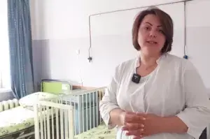 В Умані центральна міська лікарня отримала в подарунок дитячі ліжка з матрацами