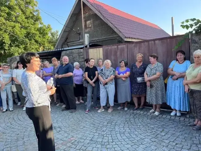 Міський голова Ірина Плетньова зустрілася із мешканцями вулиці Радзієвського