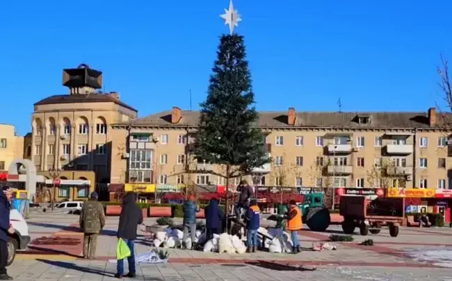 В Умані цього року встановлять новорічну ялинку