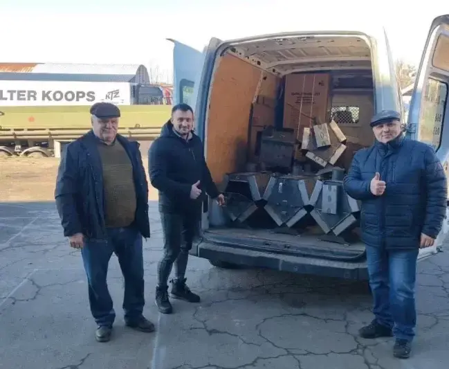 На донати з благодійної акції в Умані придбали "буржуйки" для ЗСУ