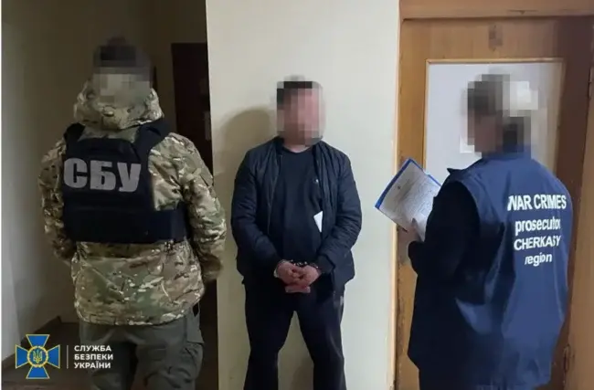 На Черкащині СБУ затримала зрадника, який намагався влаштувати обстріл залізниці