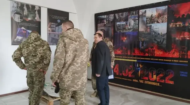 В Умані запрацювала виставка "Умань у вогні війни"