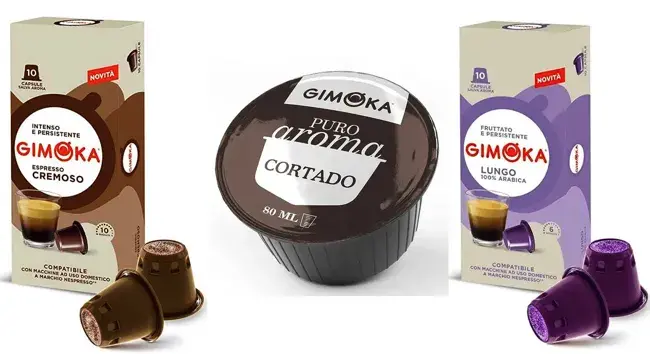 Капсульна кава Gimoka Капсульна кава Gimoka