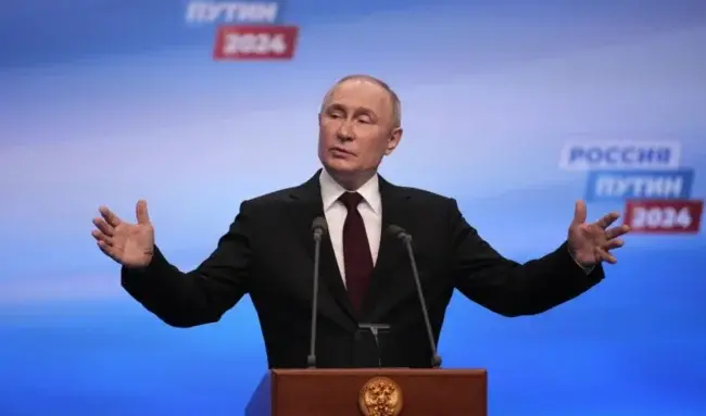 Путін в п'яте став президентом росії