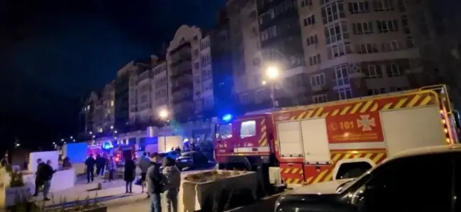 В Умані в елітному ЖК сталася пожежа.