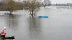 На Черкащині оголошено жовтий рівень небезпеки через водопілля