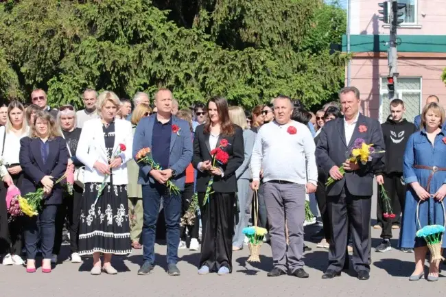 В Умані відзначили День пам'яті та перемоги над нацизмом у Другій світовій війні