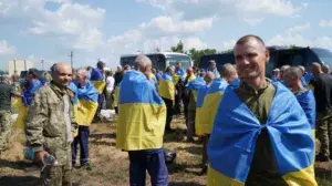 Вчора 95 бійців вдалося повернути з рашистського полону на Україну