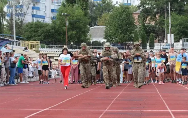 Вчора в Умані відбувся патріотичний забіг