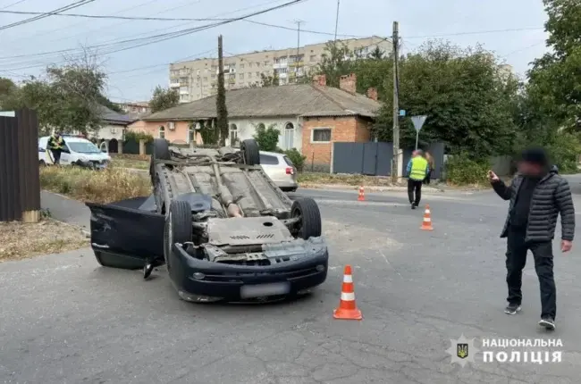 В Умані розслідують ДТП за участю трьох автівок