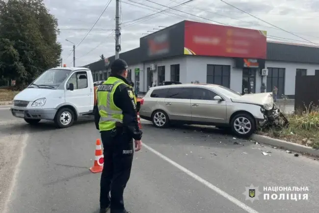 В Умані розслідують ДТП за участю трьох автівок