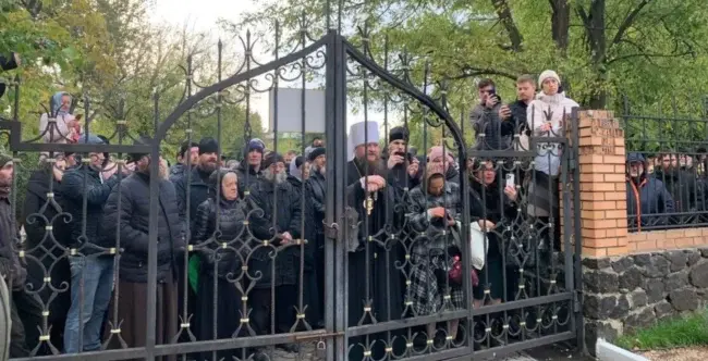 У Свято-Михайлівському соборі в Черкасах відбулося перше служіння українською мовою