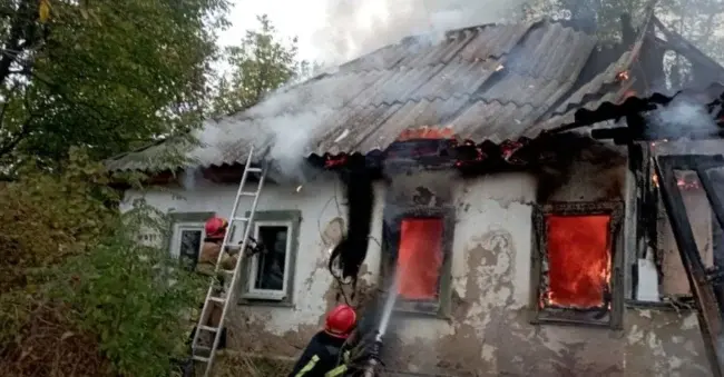 На Черкащині в пожежі загинула людина