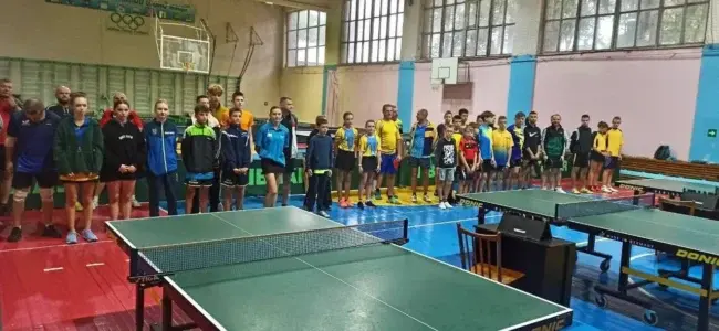 В Умані відбулися відкриті рейтинговані командні змагання з настільного тенісу