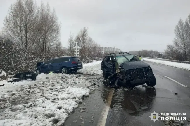 В ДТП на Уманщині постраждало троє осіб