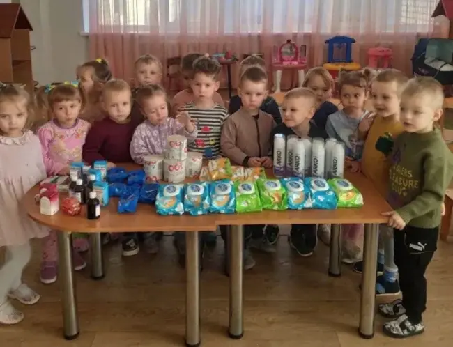 В Умані дитсадок підготував подарунки для захисників до Дня Святого Миколая