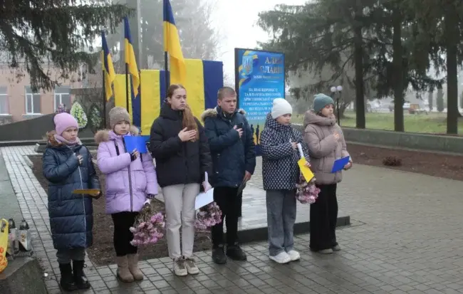На Уманщині відкрили меморіал на честь загиблих Героїв