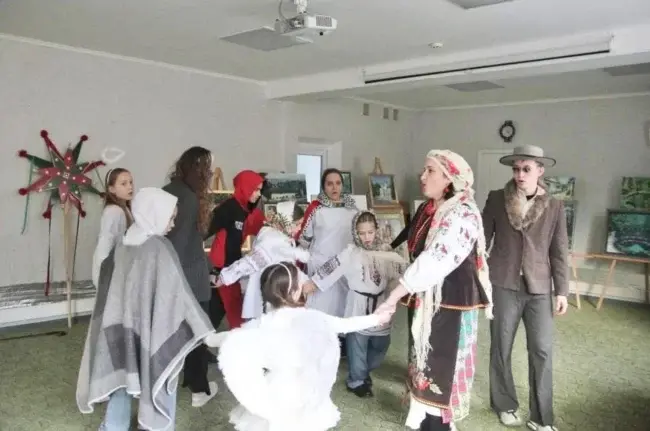 Напередодні Нового року в Умані відбулося святкове привітання для родин військовослужбовців