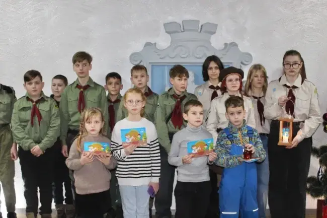 Пластуни привезли до Умані Вифлеємський вогонь
