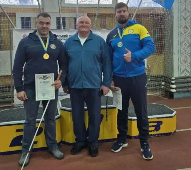 Чемпіоном України зі штовхання ядра став ветеран із Черкащини