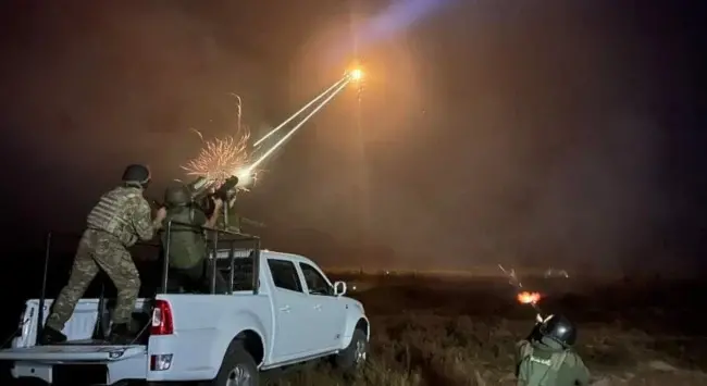 На Черкащині збили вісім ворожих дронів: уламки спричинили пожежі сухостою