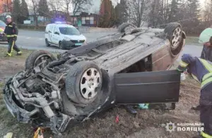 П'яний водій влаштував ДТП в Умані та втік з місця аварії