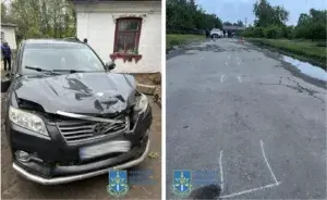На Черкащині затримали  22-річного чоловіка, який у стані сп’яніння вчинив смертельну ДТП та втік