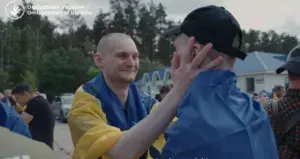 Морпіх із Черкащини повернувся додому після трьох років у російському полоні