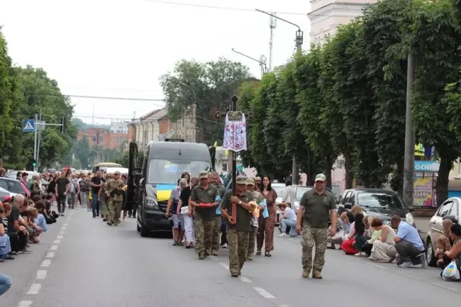 В Умані попрощалися з загиблим Героєм Іваном Зінов’євим