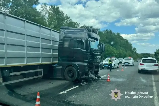 На Черкащині сталася смертельна ДТП: загинув водій легковика