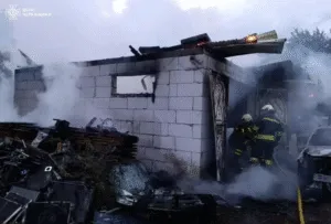На Уманщині через пожежу в будинку постраждав чоловік