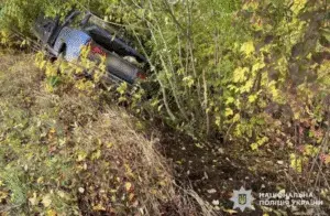 Смертельна ДТП на Уманщині: водій врізався у дерево й загинув (ФОТО)