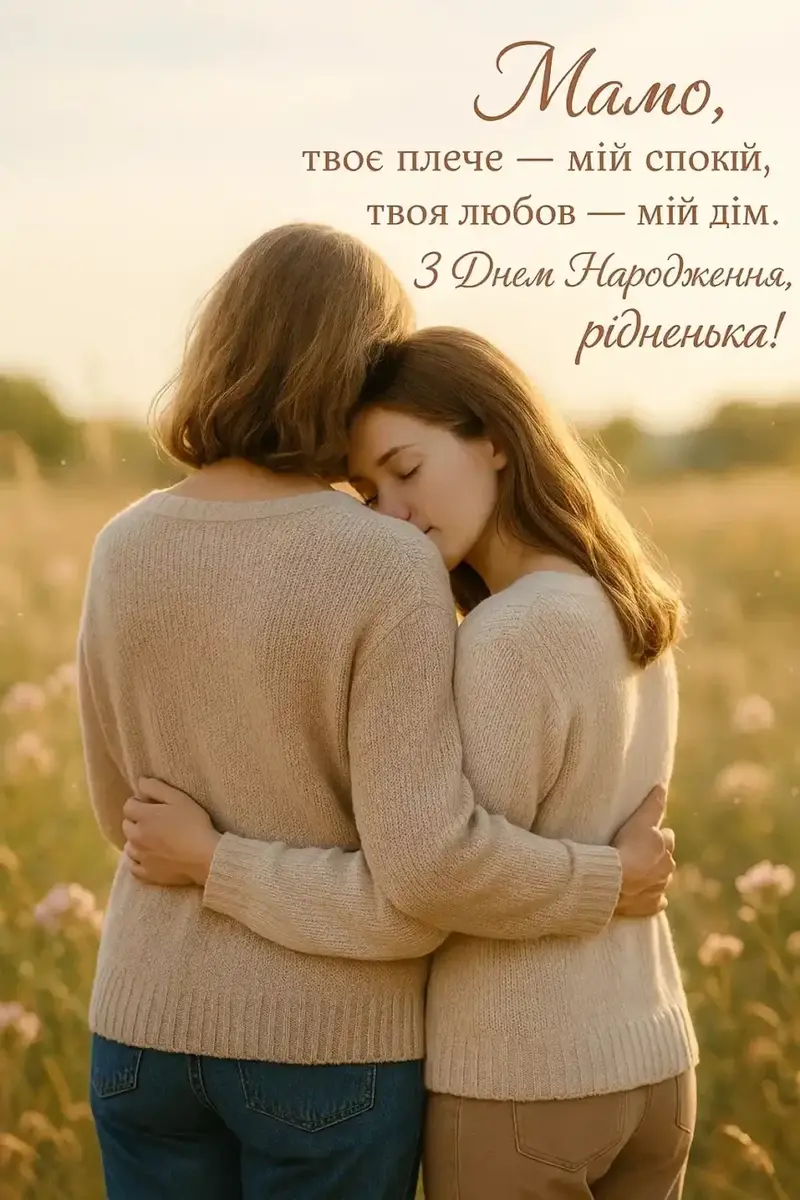 Зворушливі та щирі привітання З Днем Народження мамі