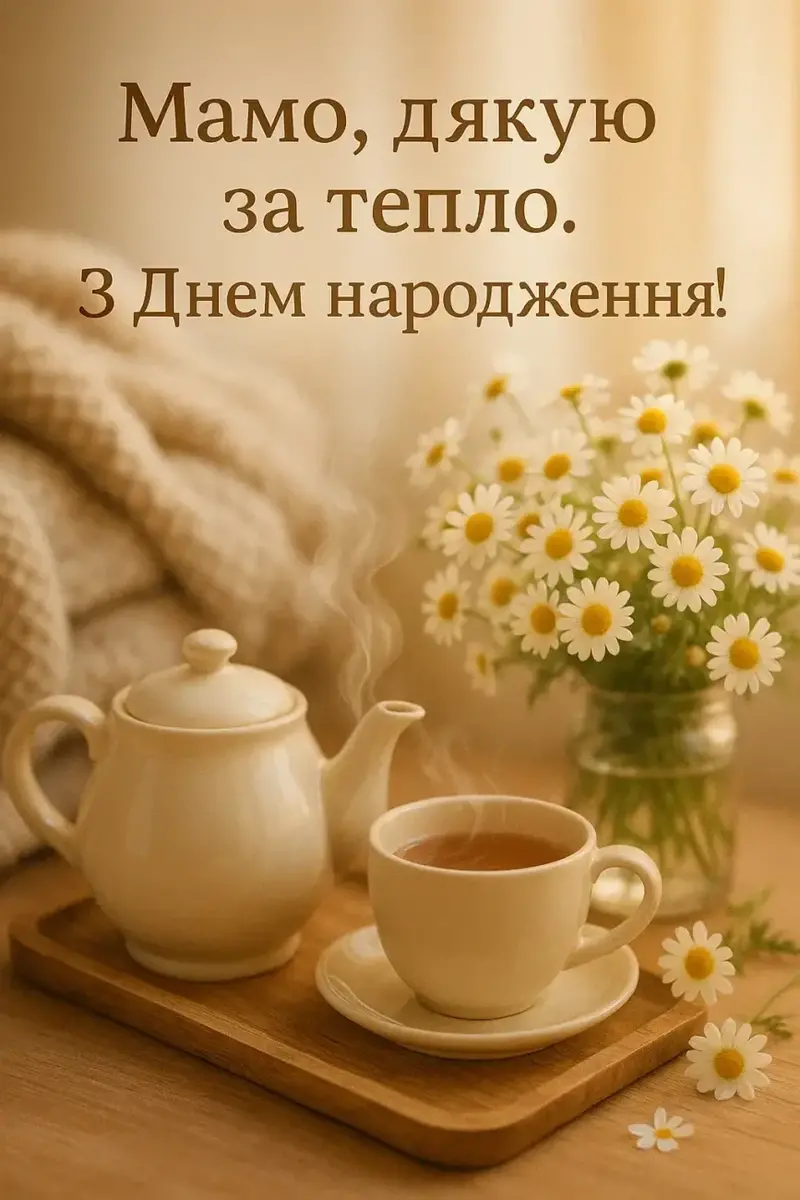 Зворушливі та щирі привітання З Днем Народження мамі