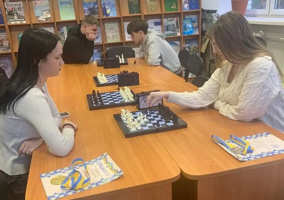 В Умані змагалися шахісти: відомі результати чемпіонату з шахів серед студентів громади