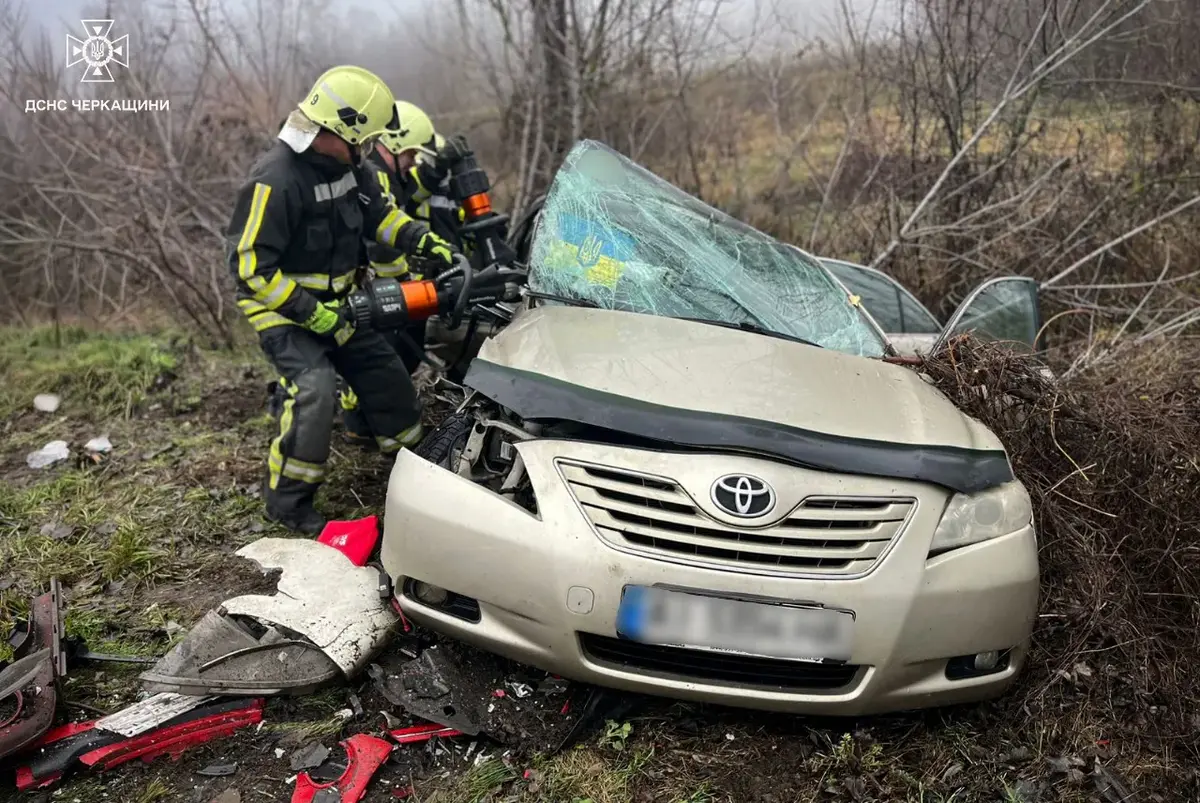 Страшна ДТП, в якій постраждали діти, трапилася на Черкащині (ФОТО)