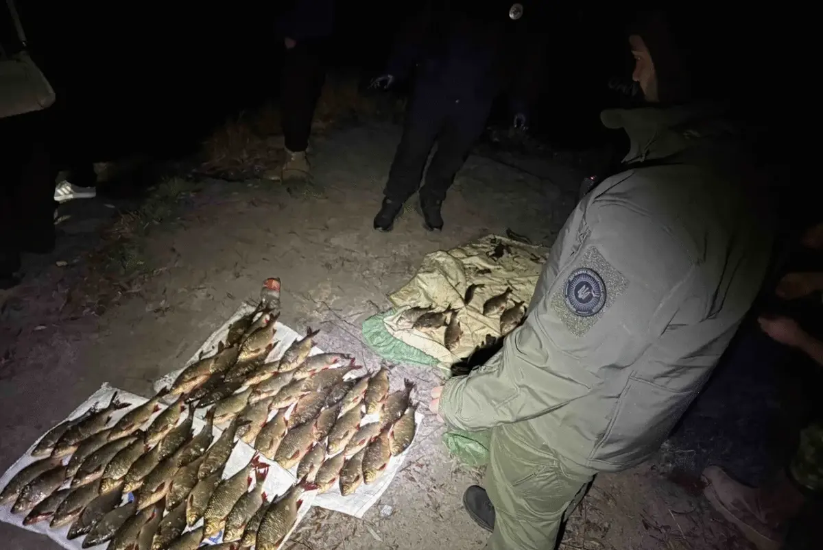 На Золотоніщині викрили незаконний вилов риби на 120 тисяч гривень