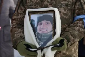 В Умані попрощалися з полеглим Героєм