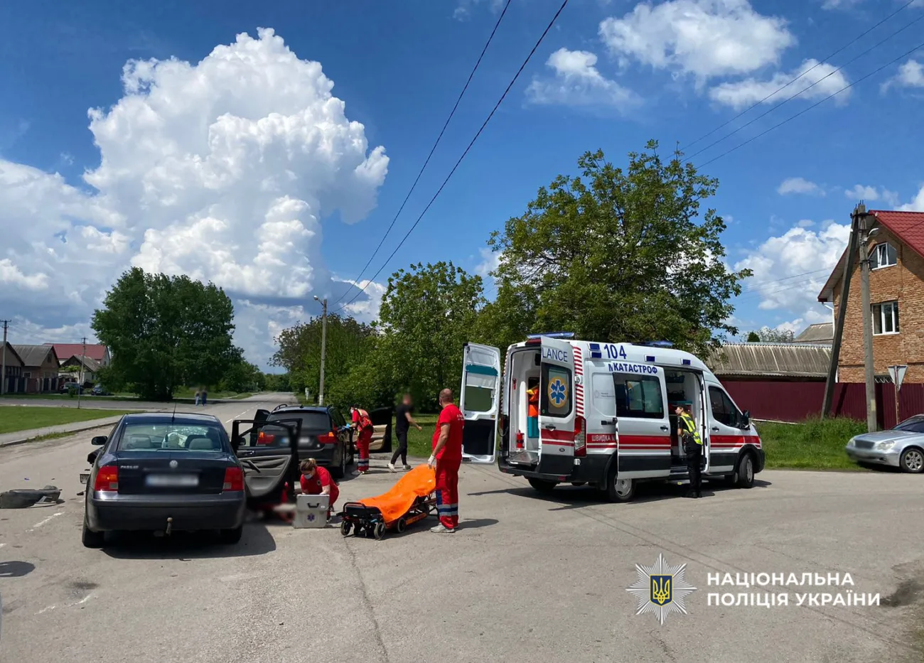 У ДТП в Умані постраждали жінка та маленька дитина: поліція відкрила провадження