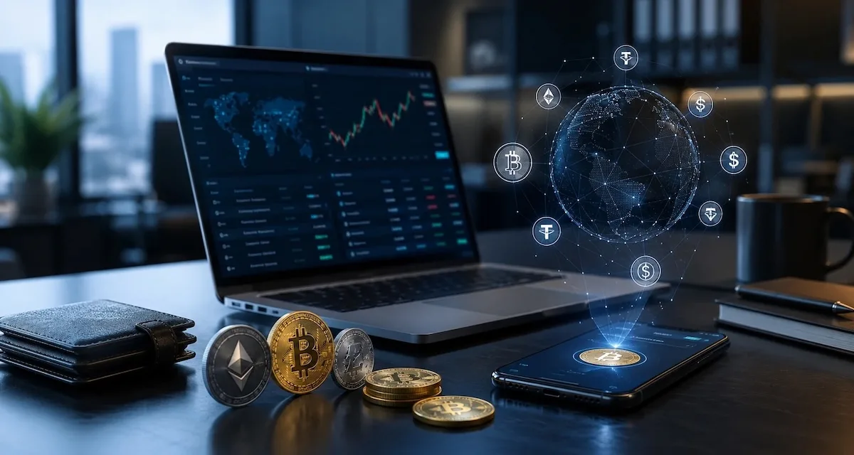 Криптоплатежі як частина сучасної фінансової інфраструктури