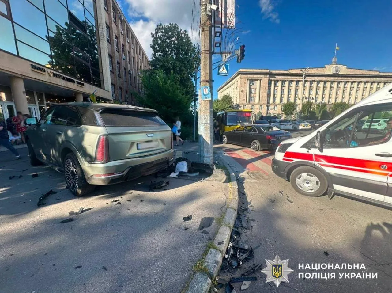 В ДТП у Черкасах постраждали діти: поліція відкрила справу
