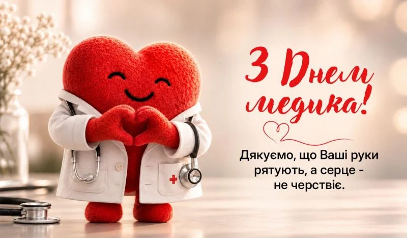 День медика 2026 в Україні: найкращі привітання у Viber, Telegram, прозі та віршах