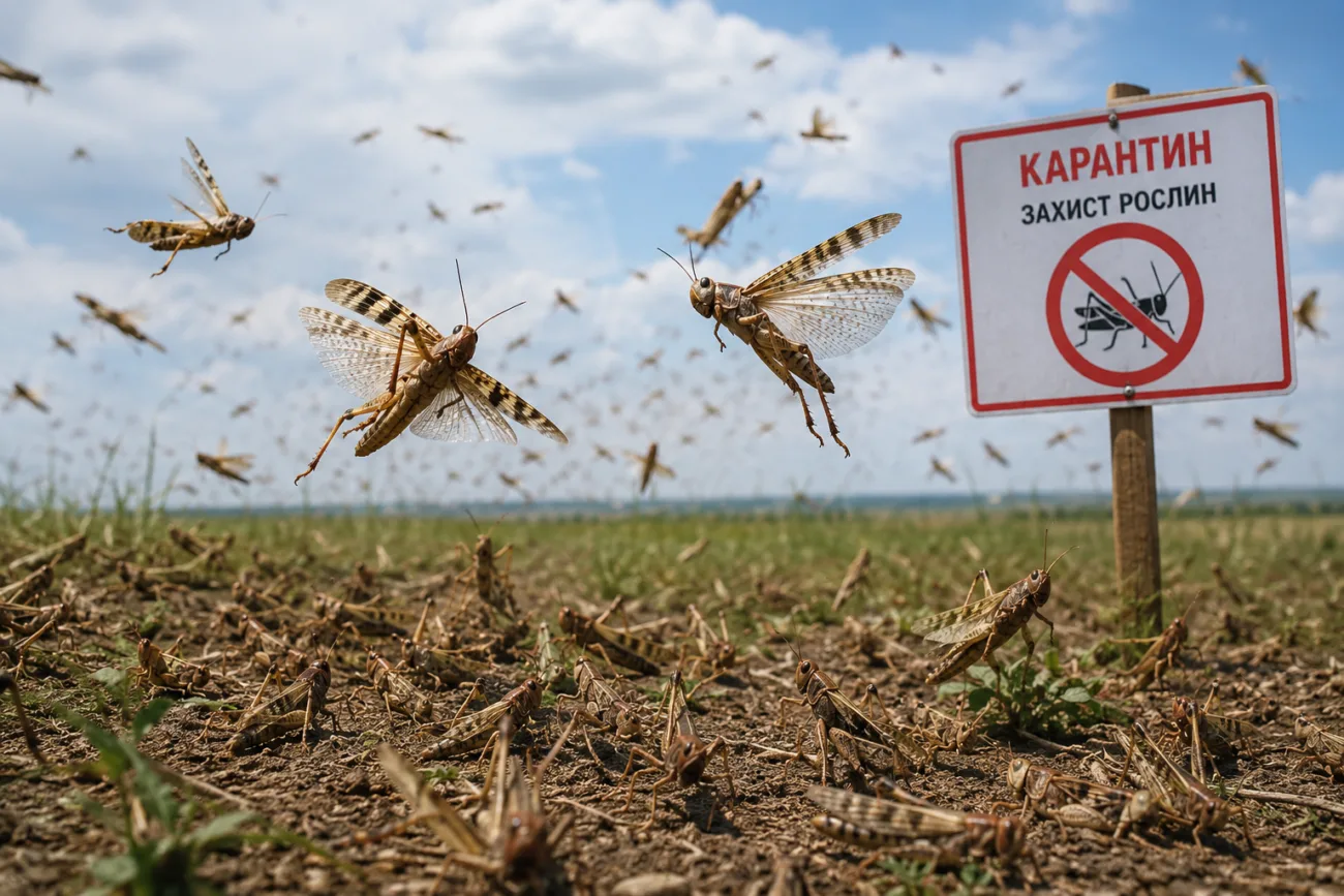 В Україні знову очікують навалу сарани: де вона вже з'явилася