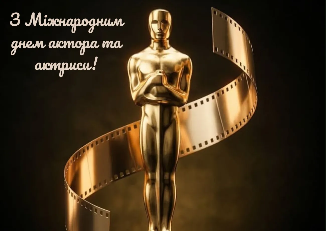 Привітання з Міжнародним днем актора та акторки 2026: як оригінально привітати артиста
