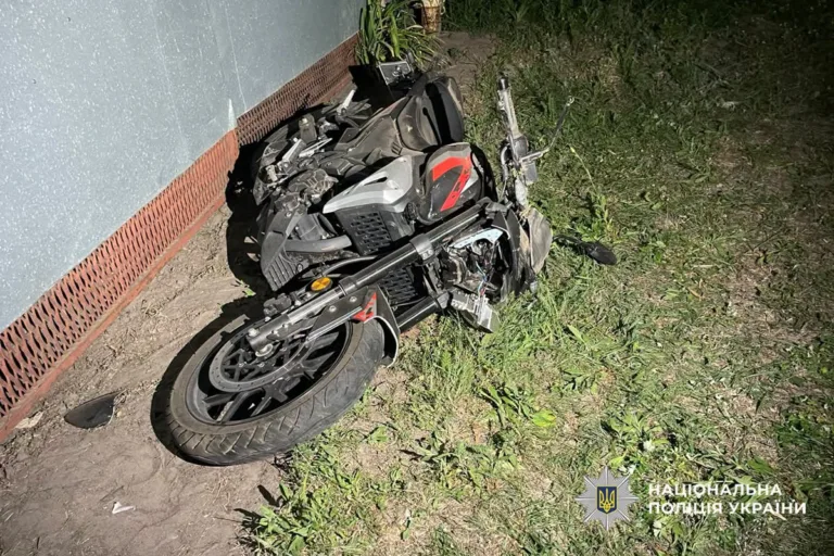 У смертельній ДТП на Черкащині загинув 14-річний мотоцикліст
