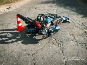 На Черкащині внаслідок ДТП постраждав 37-річний мотоцикліст