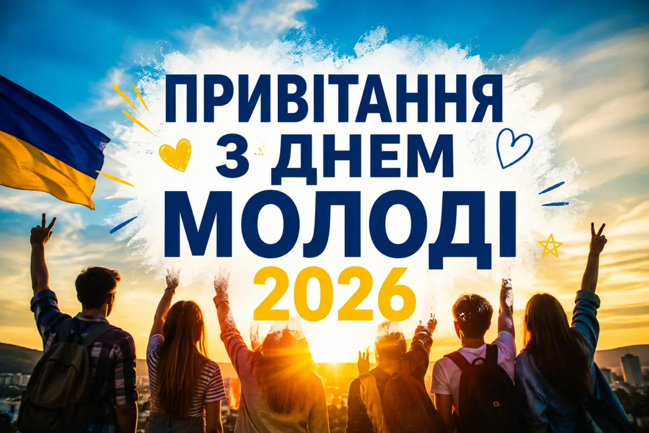 Привітання з Днем молоді 2026: найкращі побажання у прозі, віршах і своїми словами