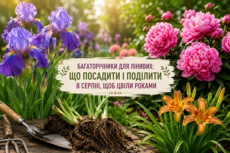 Посадіть у серпні — цвістимуть роками: які багаторічні квіти обрати для саду